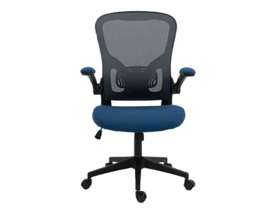 Fotel obrotowy Q-333 - niebieski/czarny