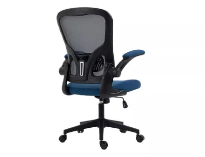 Fotel obrotowy Q-333 - niebieski/czarny