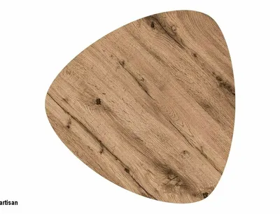 Zestaw 2 stolików TWIN - dąb artisan/czarny