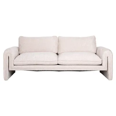 Sofa 2-osobowa SANDRO - kremowy