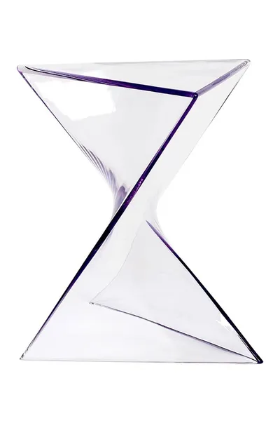 Stolik ZIK 40x43 - transparentny