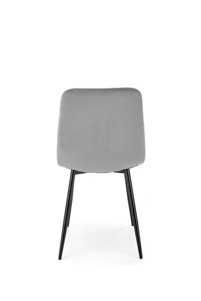 Krzesło K525 velvet - popielaty