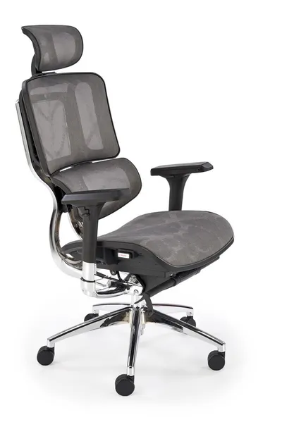 Fotel ergonomiczny ETHAN - popielaty
