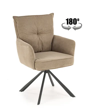 Krzesło obrotowe K528 - cappuccino