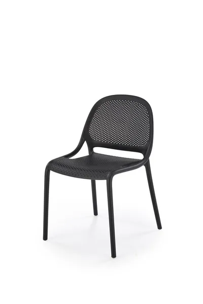 Krzesło z tworzywa K532 - czarny