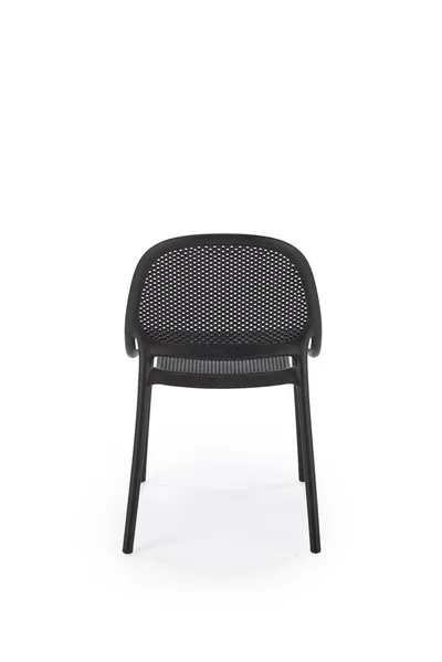 Krzesło z tworzywa K532 - czarny
