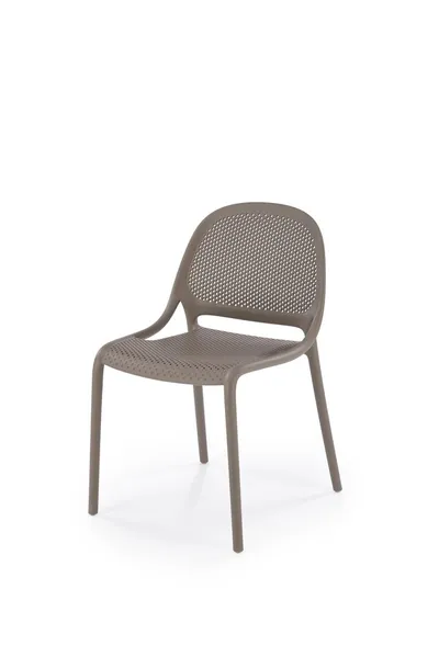 Krzesło z tworzywa K532 - khaki
