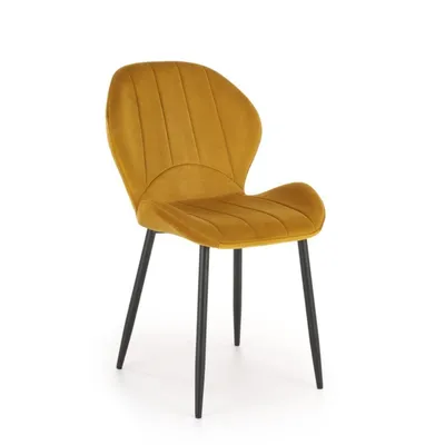 Krzesło K538 - musztardowy Bluvel 68