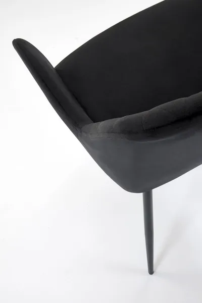 Krzesło z podłokietnikami K558 - czarny