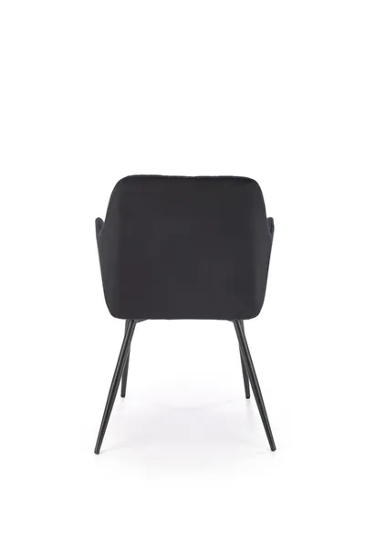 Krzesło z podłokietnikami K558 - czarny