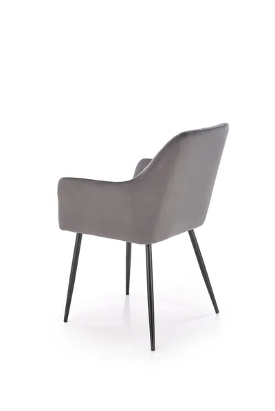 Krzesło z podłokietnikami K558 - popielaty