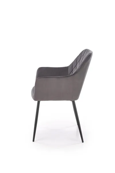 Krzesło z podłokietnikami K558 - popielaty