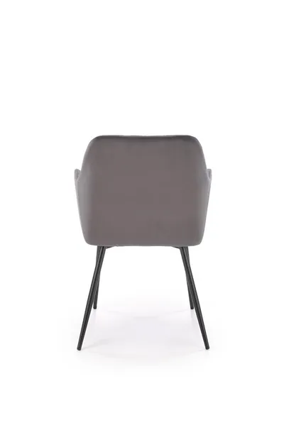 Krzesło z podłokietnikami K558 - popielaty