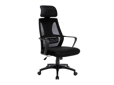 Fotel obrotowy Q-095 - czarny