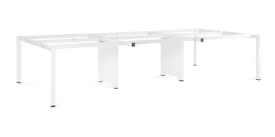 Biurko PASON WORKSTATION 6 360x140 - beżowy/biały