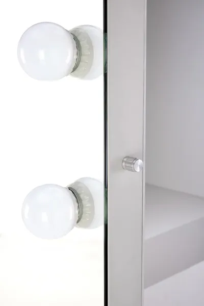 Lustro stojące PEARL z oświetleniem LED 87x170 - serbrny