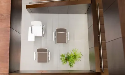 Krzesło z pulpitem AXO 21 z tapicerowanymi nakładkami