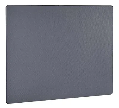 Przegroda biurkowa SCREEN 140x120 - białe obrzeże