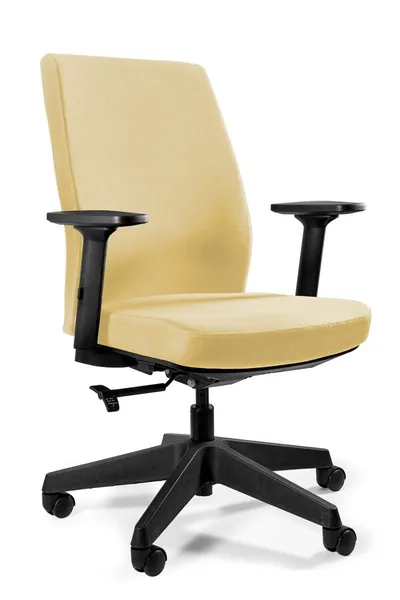Fotel biurowy WORK - beżowy BL407