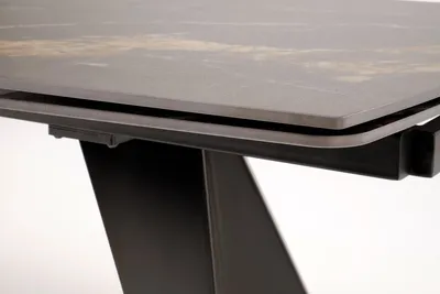 Stół rozkładany ARMANI 165/241x90 - czarny marmur