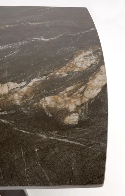 Stół rozkładany ARMANI 165/241x90 - czarny marmur