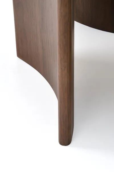 Stół okrągły CALDO 120 cm - orzech