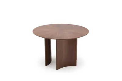 Stół okrągły CALDO 120 cm - orzech