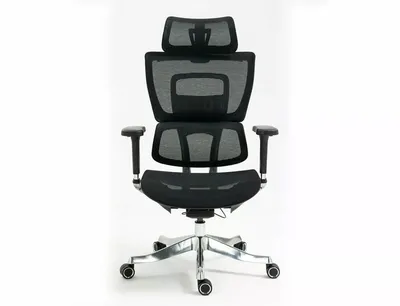 Fotel obrotowy ergonomiczny WINNER LUX - czarny
