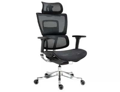 Fotel obrotowy ergonomiczny WINNER LUX - czarny