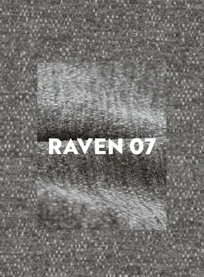Krzesło obrotowe tapicerowane BORGO Raven - szary Raven 07