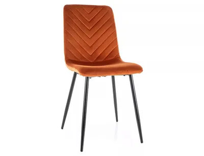 tkanina Bluvel 4215 Krzesło tapicerowane welurowe DAREN Velvet - cynamonowy Bluvel 4215