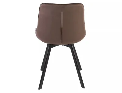 Krzesło pikowane tapicerowane MONTI Velvet - cappuccino Bluvel 38
