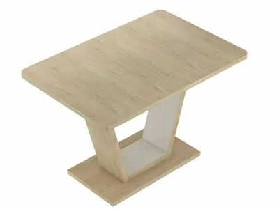 Stół rozkładany NIGEL 120/160x80 - dąb cremona torro/kaszmir