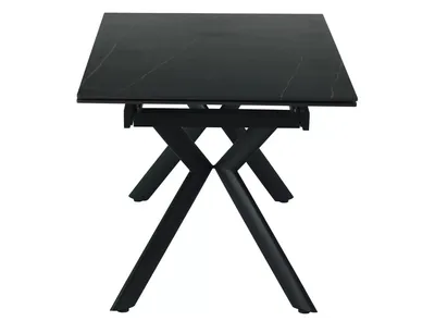 Stół rozkładany NORTON 160/240x90 - czarny mat