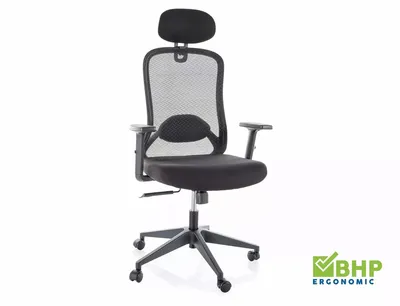 Fotel obrotowy Q-050 - czarny