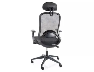 Fotel obrotowy Q-050 - czarny