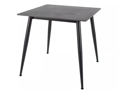 Stół RION 80x80 - czarny mat