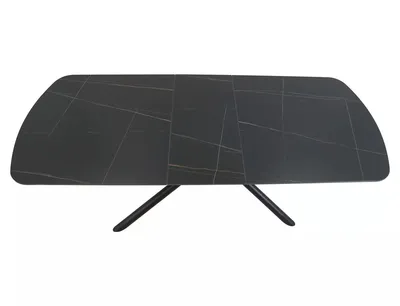 Stół rozkładany VECTOR 160/200x90 - czarny mat