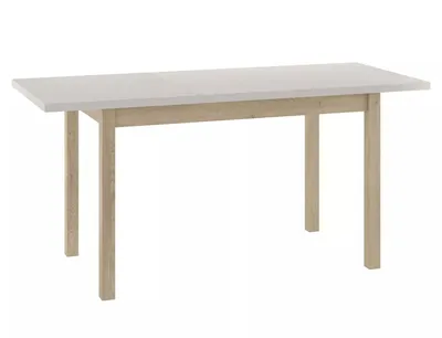Stół rozkładany ADAM 90/125x65 - kaszmir/dąb cremona torro