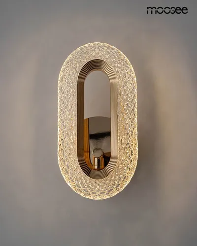 MOOSEE Lampa ścienna JEWEL - złoty