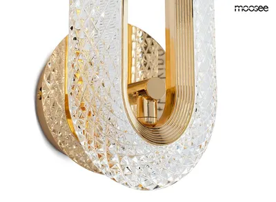 MOOSEE Lampa ścienna JEWEL - złoty