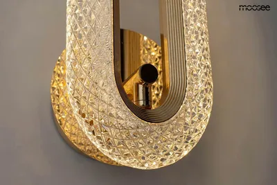 MOOSEE Lampa ścienna JEWEL - złoty