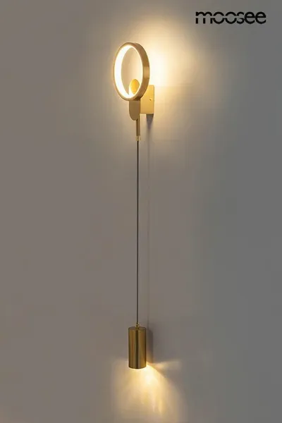 MOOSEE Lampa ścienna COMO - złoty