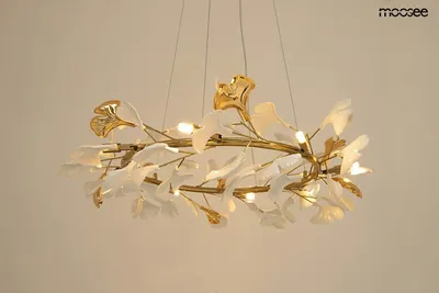 MOOSEE Lampa wisząca FLORA 80 PP - złoty