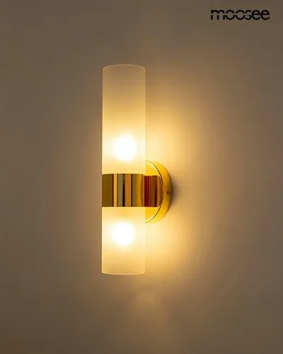 MOOSEE Lampa ścienna TUBS - złoty