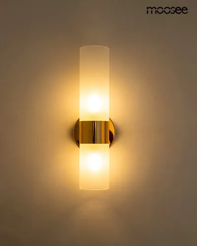MOOSEE Lampa ścienna TUBS - złoty