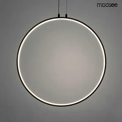 MOOSEE Lampa wisząca CIRCULO 80 - czarny