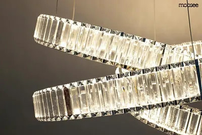 MOOSEE Lampa wisząca WAVE 80 - chrom