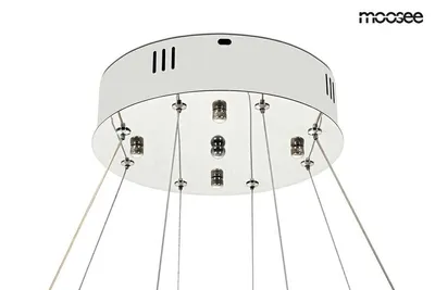 MOOSEE Lampa wisząca WAVE 130 - chrom