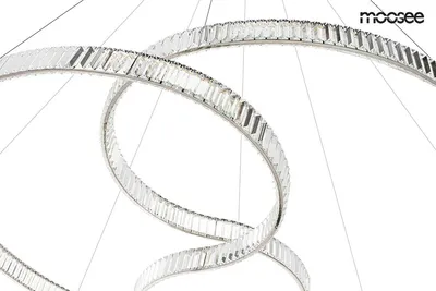 MOOSEE Lampa wisząca WAVE 160A - chrom